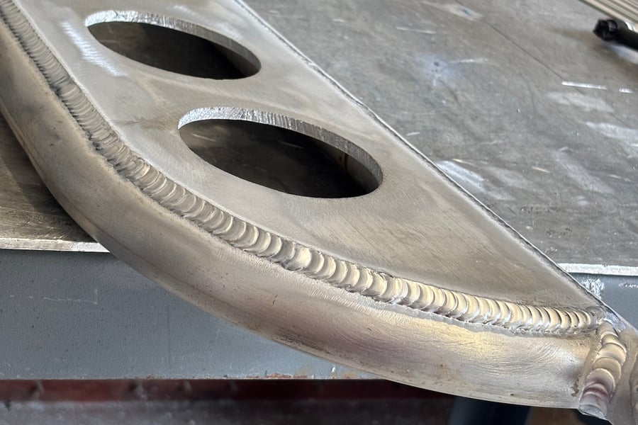 boat cup holder weld